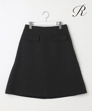  【R(アール)】フクレジャカード スカート