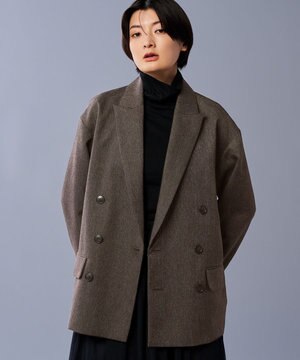 【手洗い可】ウォッシャブル ツイード ジャコット（uncrave STANDARD）