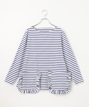  【ANSWER for 神戸エレガンス】フリルポケットロングTシャツ