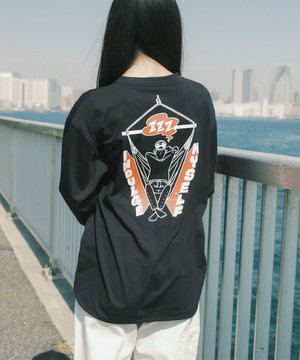 【UNISEX】UVカット アートコラボロングTシャツ〈Hammock〉(S・Mサイズ)