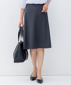  【セットアップ対応】ファインネスウール フレア スカート