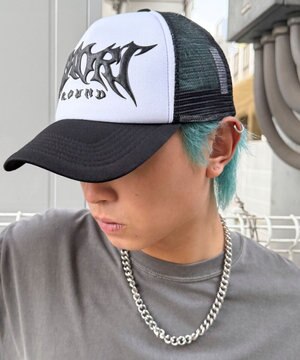  【ユニセックス着用ITEM】3Dプリントメッシュキャップ