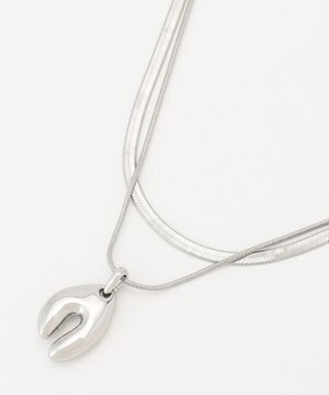  ダブルチェーンネックレス