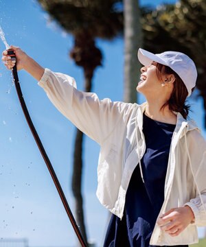  【UVケア/接触冷感/撥水】Light Move ショートブルゾン