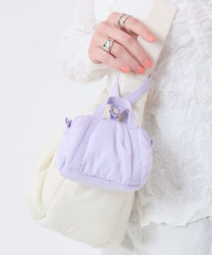  SHEEN MICRO DUFFLE/シュガーライラック