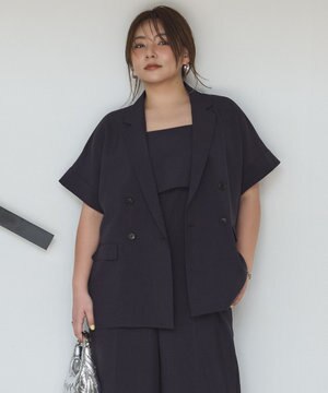  【野呂佳代さん着用】TENNEN TOUCH COOL ハーフスリーブ ジャケット