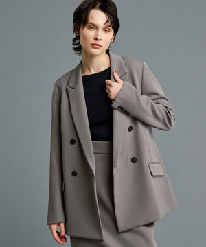 【防しわ・UVカット・洗濯機洗い可】バルキーツイル ジャケット（uncrave STANDARD）