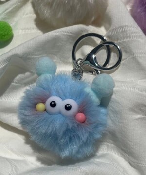  ミニおめかしモンスターぬいぐるみキーホルダー