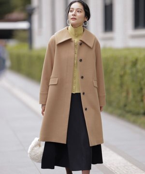  ウールモッサステンカラー コート