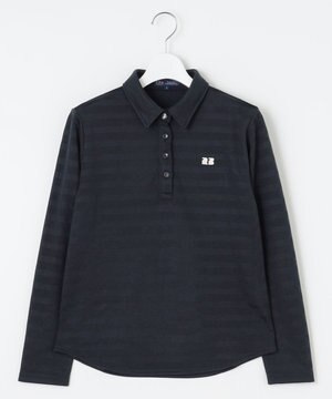  【WOMEN】ブライトボーダー ポロシャツ 着回し力抜群 1枚で大活躍 高品質 1枚でも◎