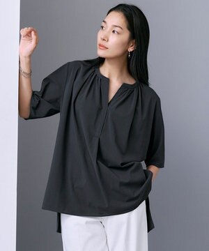  【洗える】 サラドラトリコット カットソー