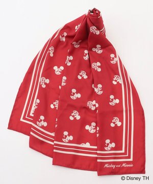  【ディズニー】ミッキーマウス/ミッキーマウス＆ミニーマウススカーフ