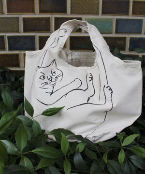  1191【ネコ:サブバッグ】NA.ルーショッパーミニ.マルシェ-C