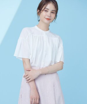  【速乾】ドライタッチ フレア袖トップス