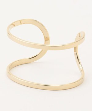 ダブルラインメタル バングル