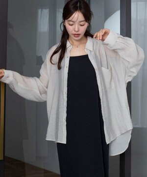  【2026年春夏新作】シアーシャツ