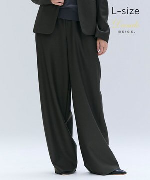 【Lsize・セットアップ対応】CORBY / ウールイージーワイドパンツ