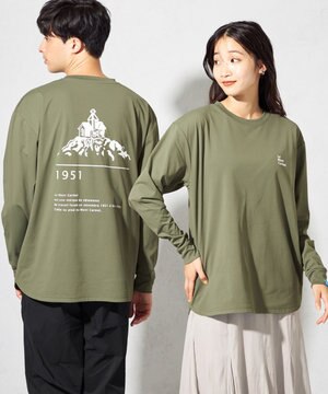 【UNISEX】吸水速乾 LMCバックプリントロングスリーブTシャツ（L・XLサイズ）