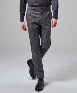  新色【セットアップ対応 / 後ろウエストゴム仕様】クールドッツストレッチ　テーパードパンツ / CITY EASY