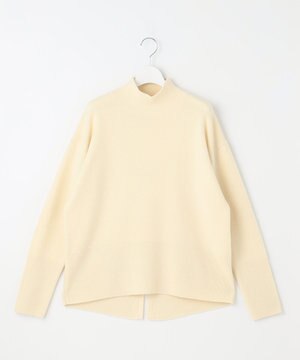  【WEB限定カラーあり・洗える】ウールカシミヤブレンドハイネック ニット