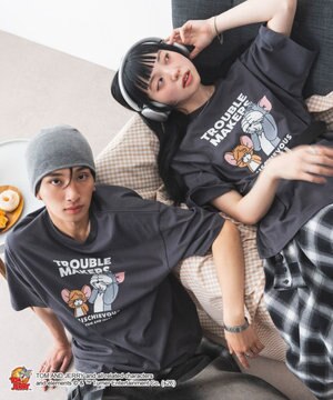  【トムとジェリー/グレムリン/バットマン/ユニセックス着用ITEM/SMLサイズ展開】キャラクターズグラフィックT1（SS）