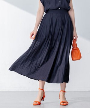 【大人気シリーズ】ギャザーライトデシン スカート