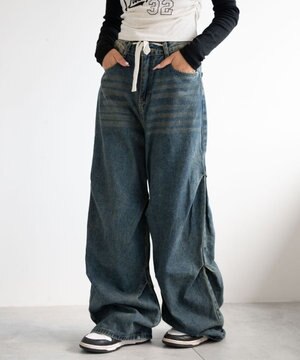 ドロストコードフレアデニム