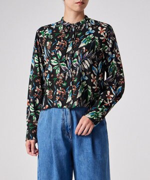  Number Floral ブラウス