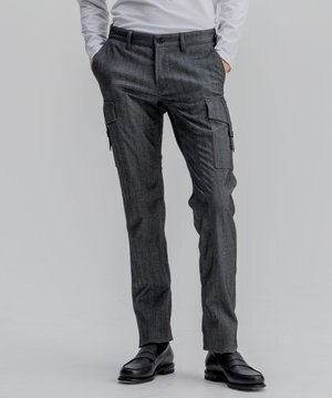  ソフトヘリンボンストレッチ / CIGAR CARGO