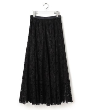  【GOLD LABEL】BROCHEレース フレアスカート