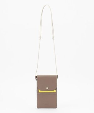  【L'arcobaleno】 フラップショルダーウォレット