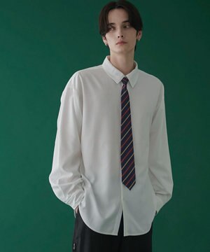  タイ付きシャツ(LS)