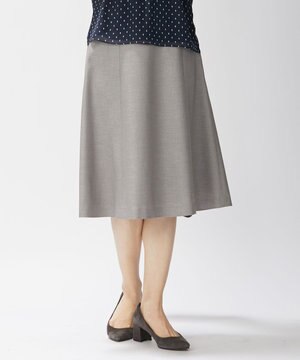  【洗える・UVケア・速乾】OXIJEWELストレッチ フレアー スカート