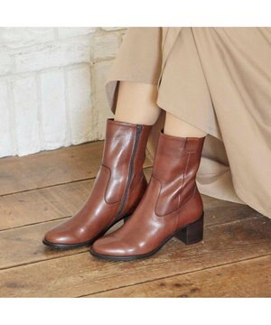  <ing>カジュアルハーフブーツ