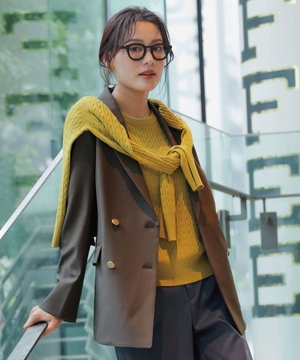 ウーステッドエステル テーラード ジャケット