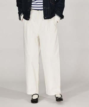  ONE  FOWARD PLEATS CHINO TROUSERS ワンタックチノパンツ