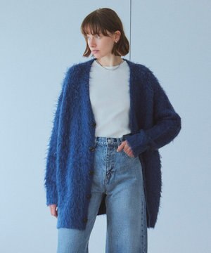 【Nave】モヘアシャギー カーディガン