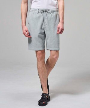  【新型】トリコサッカーストレッチ ドロスト付ショートパンツ / BERMUDA