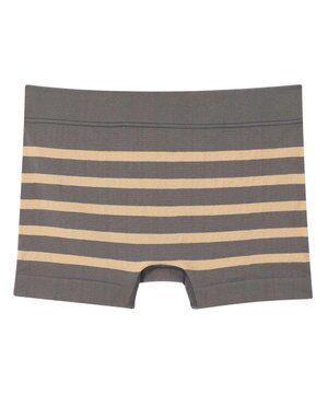  S～LLまでワンサイズ設計 びよ～んと伸びるショーツ B4N ボーダー