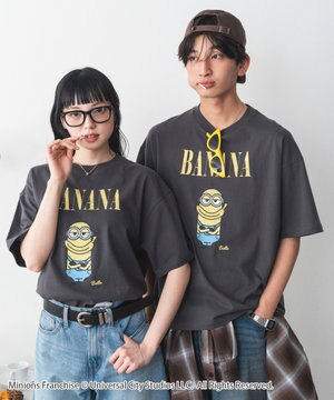  【ミニオン / E.T. / バック・トゥ・ザ・フューチャー / デロリアン/ユニセックス着用ITEM/SMLサイズ展開】キャラクターズグラフィックT3（SS）