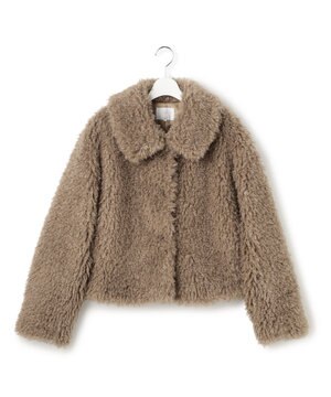  【GOLD LABEL】カーリーニードルファー ブルゾン