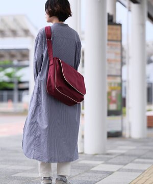  ARLE - FLAP SHOULDER　帆布ショルダーバッグ
