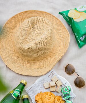 ラフィア ハット