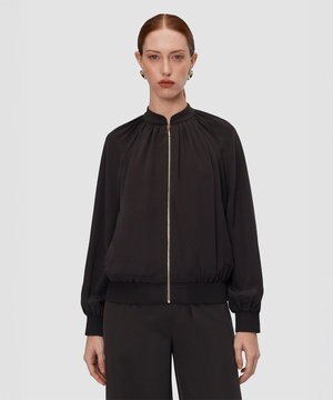  サテンツイル　ジャケット