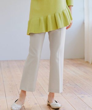  【洗える】テーパードパンツ