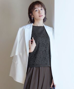 【洗える】ハーフスリーブ ジャケット