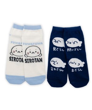  ネット店 しろたん 靴下 2足セットA柄 2026春 21～24cm