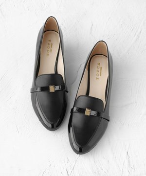  【晴雨兼用】TINY RIBBON  RAIN ROAFER レインパンプス