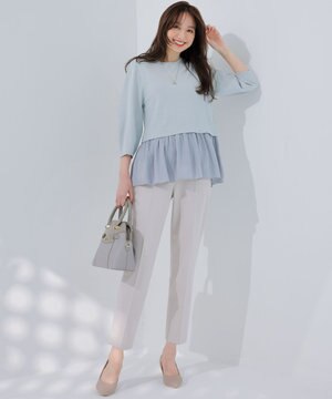  【大人百花掲載 ヨンアさん着用】シリーズ累計7万本突破！サーモ2WAYストレッチ テーパードパンツ