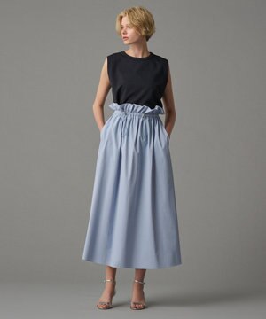 【撥水・接触冷感・UVカット・洗濯機洗い可】マルチファンクションナイロン フレアスカート（uncrave STANDARD）